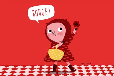1,2,3… rouge !